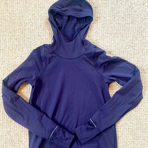 Lululemon Navy Hooded Pullover